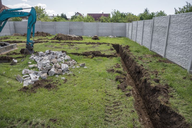 Backyard Regrading