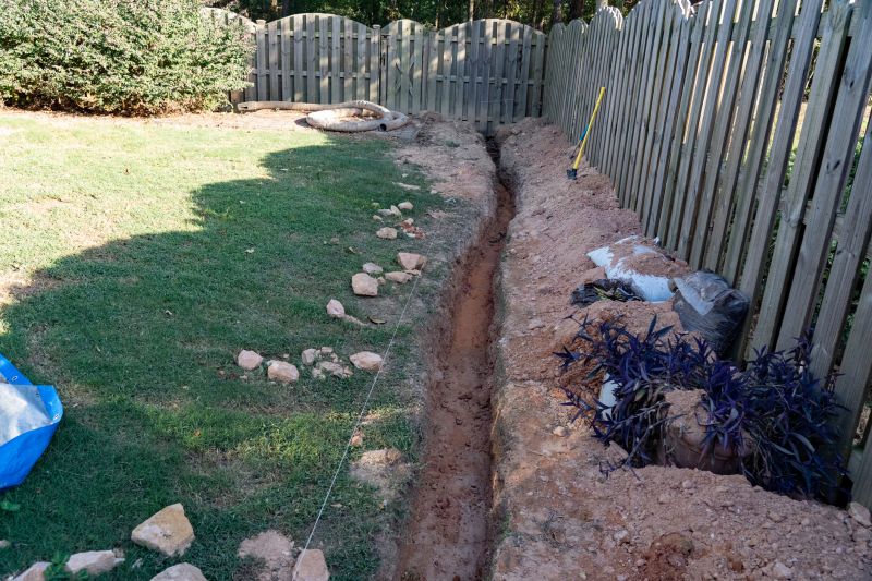 Backyard Regrading